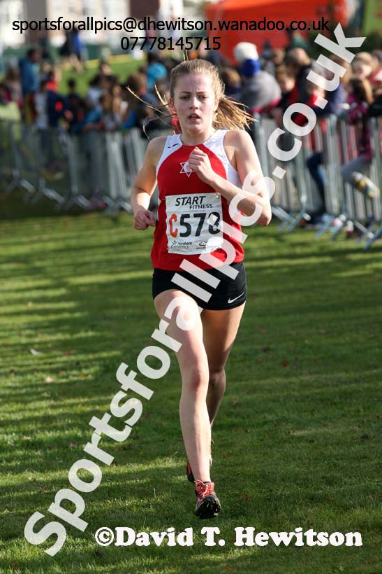 Womens under-17s Northern Cross Country Relays. Photo: David T. Hewitson/Sports for All Pics